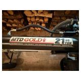 MTD Gold 21 Ton Log Splitter - wood not included