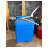 Mixed Fuel & Oil Containers - quantity contents unverified
