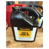 Mixed Fuel & Oil Containers - quantity contents unverified