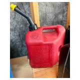 Mixed Fuel & Oil Containers - quantity contents unverified