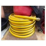 Mixed Lot: Vogelzang Fire Bricks, Garden Hose, Jack Stands & Tubs