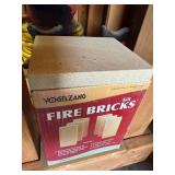 Mixed Lot: Vogelzang Fire Bricks, Garden Hose, Jack Stands & Tubs