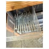 15-Drawer Hardware Organizer Cabinet With Assorted Fasteners