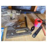 Mixed Lot: Arrow T50 Staples, Black & Decker Piranha Blade & Assorted Tools