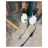 Mixed Lot: Roundup Sprayers, Wire Mesh Rolls & Garden Supports