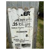 Keller 8 Ft Aluminum Type II Step Ladder 225 Lb