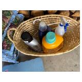 Garden Soil & Cleaning Supplies Mixed Lot - content quantities unverified