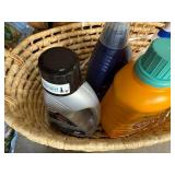 Garden Soil & Cleaning Supplies Mixed Lot - content quantities unverified