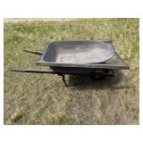Wheelbarrow With Mesh Screen Frame