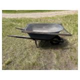 Wheelbarrow With Mesh Screen Frame
