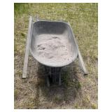Wheelbarrow With Mesh Screen Frame