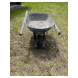 Wheelbarrow With Mesh Screen Frame