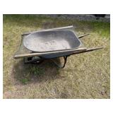 Wheelbarrow With Mesh Screen Frame