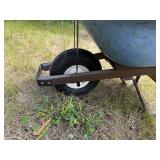 Wheelbarrow With Mesh Screen Frame