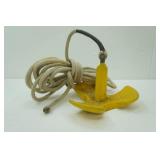 Rubber Coated Boat Anchor & Rope 15.5lbs