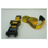 NEW Dewalt ratchet tie down strap. 2"