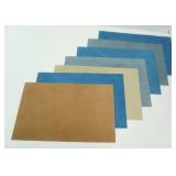Colored Leather Pieces 20"x12" (rectangle)