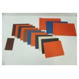 Colored Leather Pieces