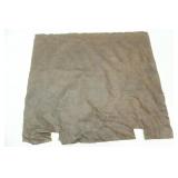 Brown Leather Pieces 30"x 27"