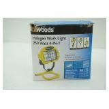 halogen work light. 250 watt 4-in-1