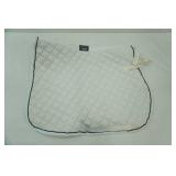 white saddle pad
