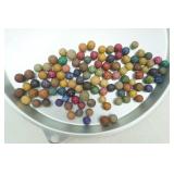 Jar of Vintage Clay Marbles