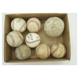 Baseballs and 1 Softball