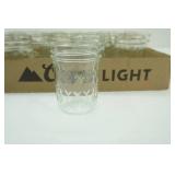 18ct canning jars. half pint