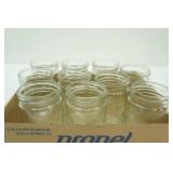 10ct Kerr embossed fruit canning jelly jars
