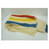 JC Penney Golden Dawn 100% Wool Blanket