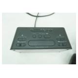 Sony Clock Radio, ear protection, safety earmuffs, bungee cord