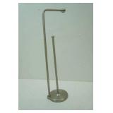 free standing toilet paper stand and reserve