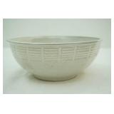 Stoneware Pottery Bowl 8" diameter by 3.25" tall