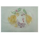 Pyrex Pie Plate, Weighted Glass Cordial Glasses / Shot Glasses, Vintage Mikasa Crystal Bowl / candy dish