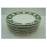 8ct Sango White Woods Christmas Dinner Plates