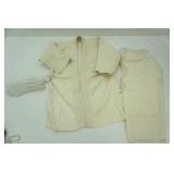 Vintage Japanese martial arts uniform and belt