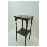 Vintage/Antique Side Table / Plant Stand 14"x 14"x 29"