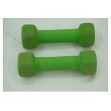3 lbs. Dumbbells