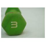 3 lbs. Dumbbells