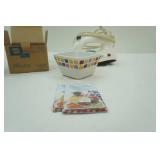 Pampered Chef Dip Bowl; Traditions Iron