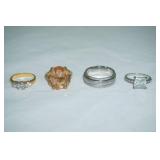 Fashion Jewelry Rings (4ct)
