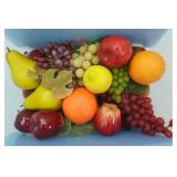 Artificial Fruit and Sterilite Tote