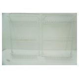 18.5"x26" coated metal racks (2ct)