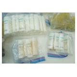 Travel Lotions and Soaps, lot comes with small tote and lid