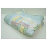 Pastel Patchwork Quilt