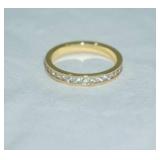 jewelry lot: eternity band ring