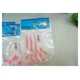 New Zest Bar Soap (20 bars); Aloe Wipes (2 packages of 48); Dental Floss Picks (37 packages of approx. 20+)