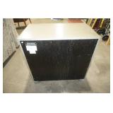 2 drawer night stand with mirror inserts trim