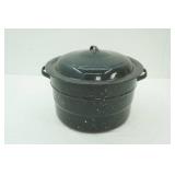 Granite Ware Enamelware Water Bath Canning Pot 21.5qt; Canning Jar Lifter; vintage metal pan/pot gripper