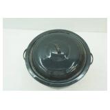 Granite Ware Enamelware Water Bath Canning Pot 21.5qt; Canning Jar Lifter; vintage metal pan/pot gripper